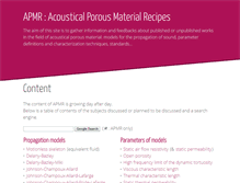 Tablet Screenshot of apmr.matelys.com